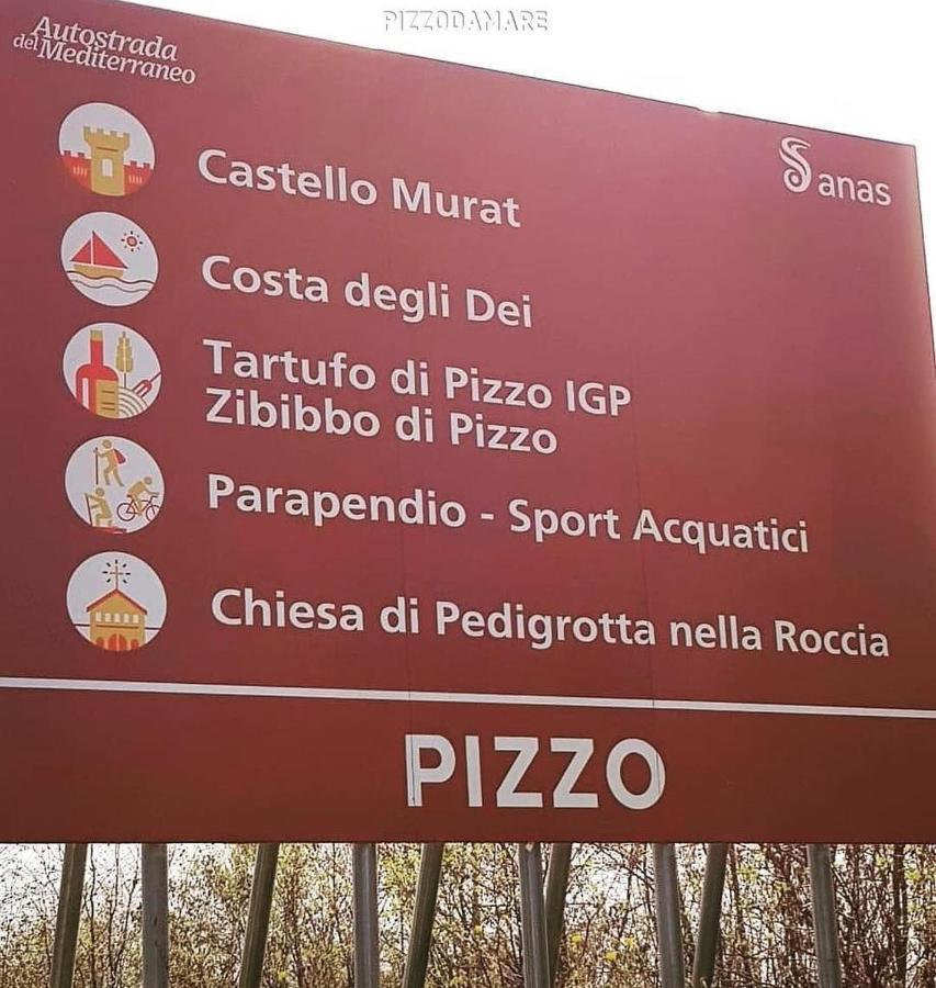 Casa Di Giorgio-Fronte Spiaggia Pizzo Kültér fotó